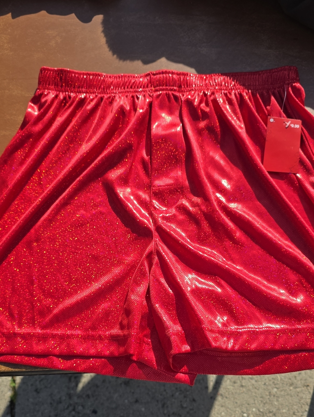 Red Sparkle Men's Boxer Shorts